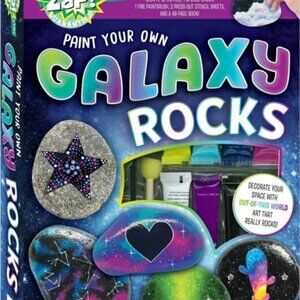 Paint Your Own Galaxy Rocks